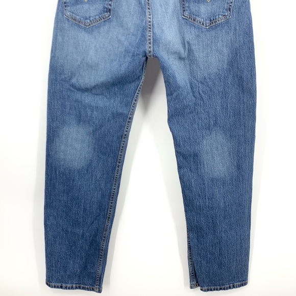 Levis Men Size 34 x 30 Jeans 505 Regular Fit Straight Dark Wash Pants Stretch‎ - Picture 5 of 8